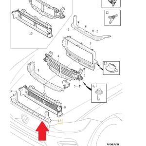 Ostatnia szansa Kierownica powietrza XC60 22 Volvo