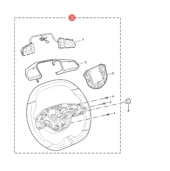 Dodaj do koszyka Kierownica skórzana exclusive MG3 2024