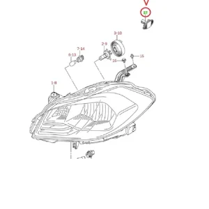 Kierunkowskaz błotnika lh / rh Suzuki Szybka wysyłka