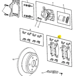 Klocki hamulcowe Dodge/Jeep - wyprzedaż Wybór klientów