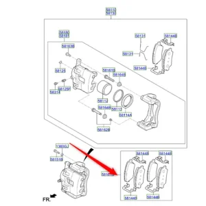 Klocki hamulcowe koła przedniego 2016 2018 Bezpieczna płatność