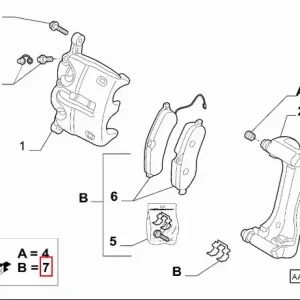 Hit cenowy Klocki hamulcowe przednie Fiat - wyprzedaż