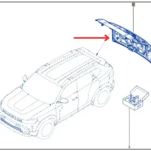 Klapa bagażnika DACIA DUSTER III Wybór klientów