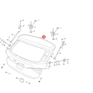 Premium Klapa bagażnika MG3 2024