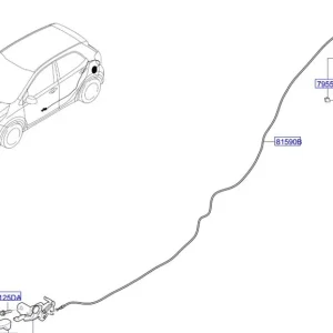 Klapka wlewu paliwa Kia Picanto 2024 Ostatnie sztuki