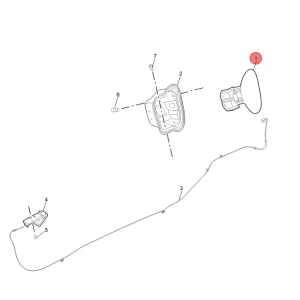 Tani Klapka wlewu paliwa mg 3