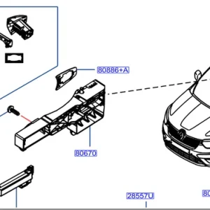 Klamka prawa przednia nissan townstar 2021 - wyprzedaż Popularny