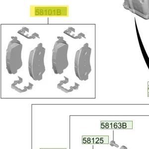 Klocki hamulcowe przednie Hyundai I20 / Bayon (2024) Wybór klientów