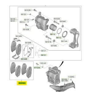 Klocki hamulcowe przednie Hyundai I30 - wyprzedaż Oferta