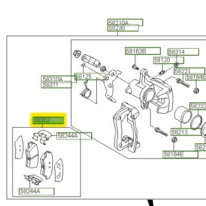 Klocki hamulcowe tylne Hyundai I30 - wyprzedaż Sprawdź teraz