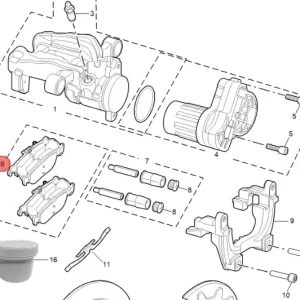 Oferta czasowa Klocki hamulcowe tył mg S5 ev