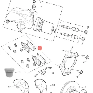 Zamów dziś Klocki hamulcowe przód mg hs 2024
