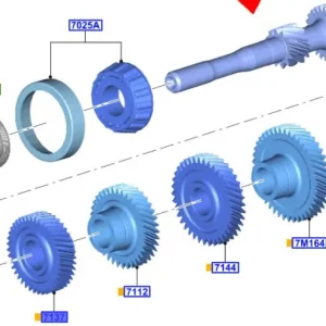 Koło zębate 3 biegu Ford Focus MK4 - wyprzedaż Tylko do końca tygodnia