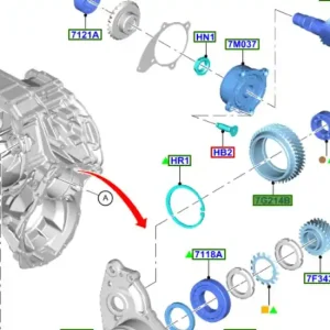 Koło zębate transit 2014FORD Oferta czasowa