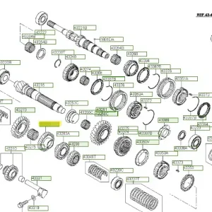 Koło zębate trzeciego biegu Hyundai I20 - wyprzedaż Szybka wysyłka