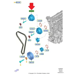 Tylko do końca tygodnia Koło zębate wałka rozrządu FORD