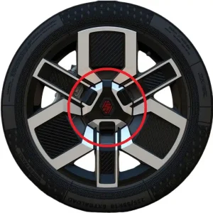 Ekspresowa dostawa Kołpak / kołpaczek / dekielek RENAULT 5 ELECTRIC felga 18 Techno R5 OE