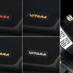 Komplet dywaników ECO Suzuki Vitara Żółte - wyprzedaż Rabat