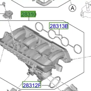 Kolektor ssący Kia ProCeed 20-25 Darmowa dostawa