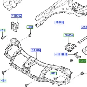 Nie przegap Kołek uchwyt regulacji wzmocnienia czołowego Ford Focus Mondeo Smax Galaxy - wyprzedaż