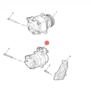 Kompresor klimatyzacji MG3 2024 hybryda Do wyczerpania zapasów