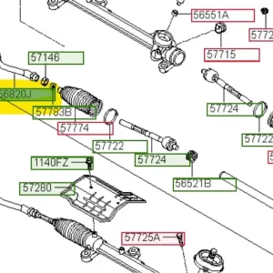 Wyjątkowa oferta Końcówka drążka kierowniczego Hyundai Tucson (2018) OE