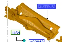 Nie przegap Kratka podszybia prawa FORD - wyprzedaż