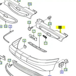 Oferta limitowana Kratka grill mondeo MK2