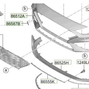 Oferta czasowa Kratka wlotu powietrza Hyundai I30 (2024)