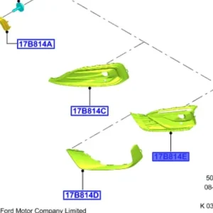 Hit sprzedaży Kratka zderzaka przednia prawa mondeo 20142022 FORD