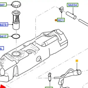 Tylko do końca tygodnia Korek wlewu paliwa Ford Transit TT9 2014 - wyprzedaż