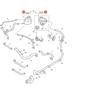 Najlepsza cena Korek zbiorniczka wyrównawczego mg