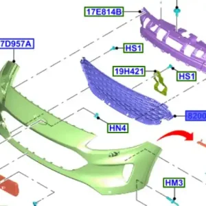 Krata dolna zderzaka przedniego 2020 Wyjątkowa oferta