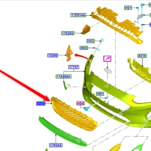 Kratka zderzaka przód FORD Oferta czasowa
