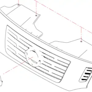 Oferta Kratka zderzaka przód NISSAN