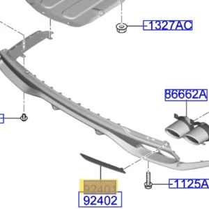 Lampa przeciwmgielna tylna lewa KIA Stinger (2017-2023) Ostatnie sztuki