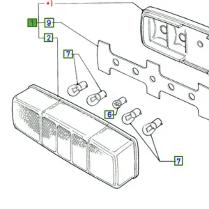 Oferta Lampa tylna 9100