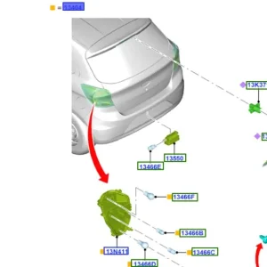 Lampa tylna lewa 20162019 Oferta czasowa