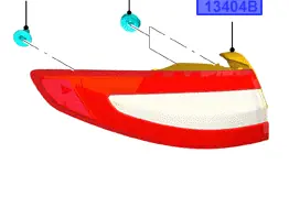 Ograniczona ilość Lampa tylna lewa zewnętrzna MK5 20142022 FORD