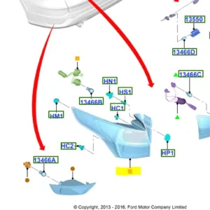 Lampa tylna lewa zewnętrzne kuga 20122020 FORD - wyprzedaż Sprawdź teraz