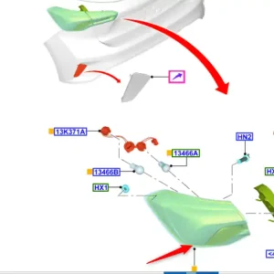 Wysoka jakość Lampa tylna prawa 2018