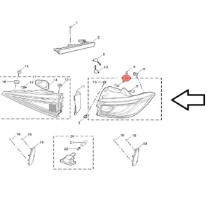 Lampa lewy tył MG3 2024 MG Tylko do końca tygodnia