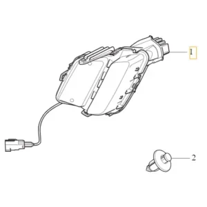 Rabat Lampa pozycyjna lewa 2017