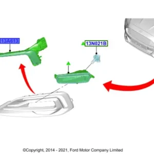 Lampa przeciwmgielna przednia lewa mondeo 1422 FORD Oferta