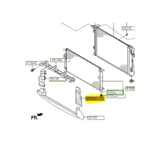 Tylko dziś Lewa kierownica powietrza tucson Hyundai - wyprzedaż