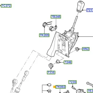 Lewarek zmiany biegów transit 20062014 FORD - wyprzedaż Oferta