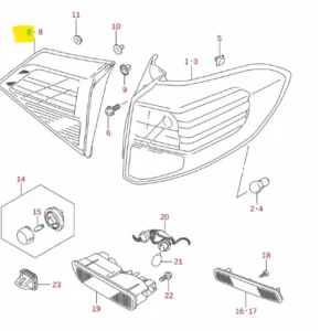 Sprawdź teraz Lampa tylna prawa Suzuki Vitara