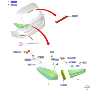 Lampa tylna prawa zewnętrzna 2018 Wysoka jakość