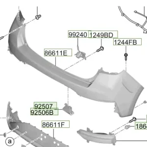 Oferta Lampa tylna przeciwmgielna prawa Hyundai I30 (2020-)