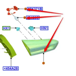 Lampa tylna wewnętrzna prawa 2018 Promocja